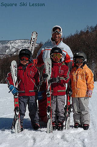 スクウェア スキースクール　子供スクール画像